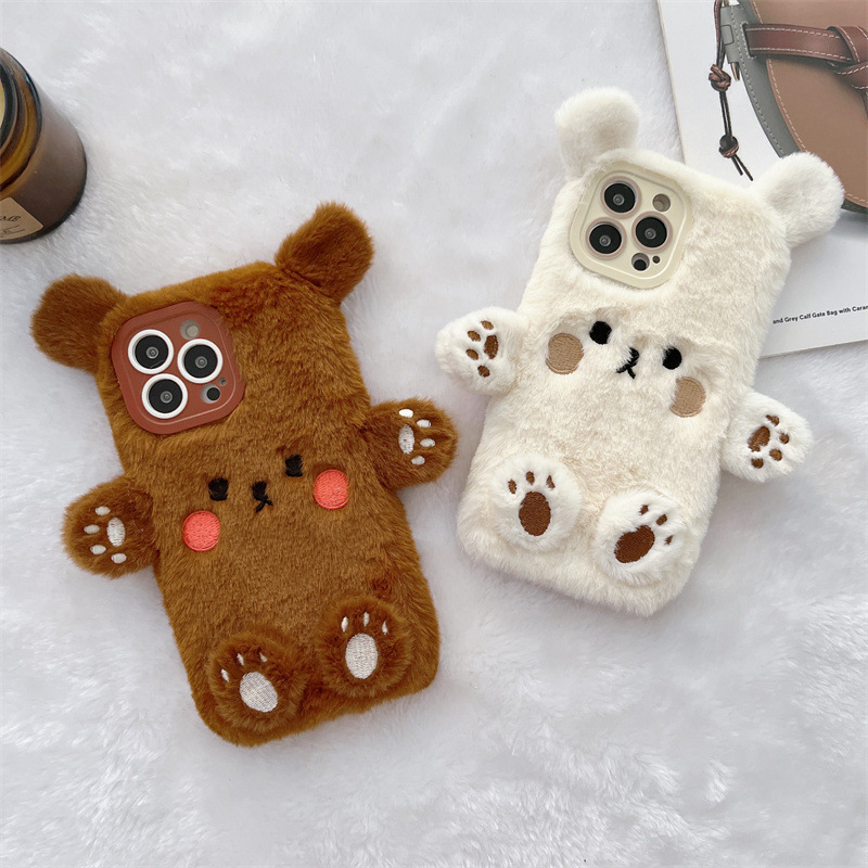 Phone Cases - Корейский 3D-чехол для телефона с мультяшным