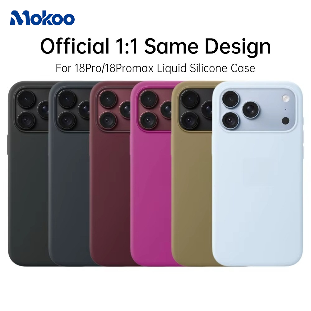 Liquid Silicone Magnetic Phone Case - Для iPhone 18 Pro и 18