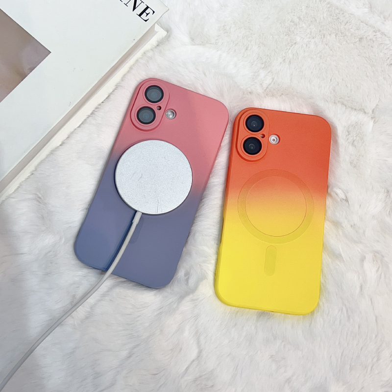 Liquid Silicone Magnetic Phone Case - Роскошный чехол для iPhone 18, 17,
