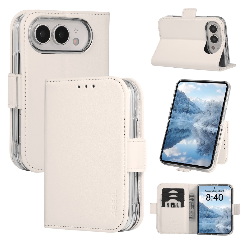 Leather Wallet Card Holder Phone Cover - Чехол-кошелек с RFID-защитой для Apple iPhone