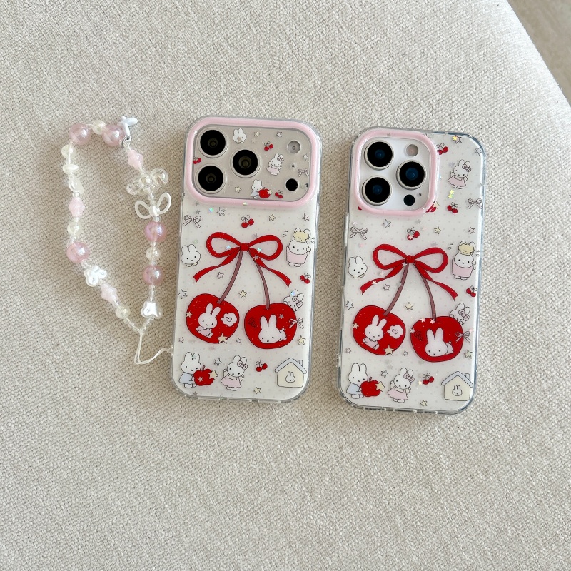 Милый чехол для телефона с изо – обзор и цена Cute Cartoon Wrist Strap Silicone Case