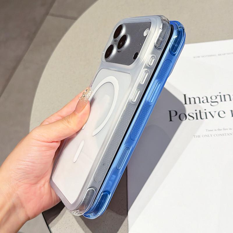 Роскошный прозрачный магнитный – обзор и цена Clear Shockproof Bumper Case