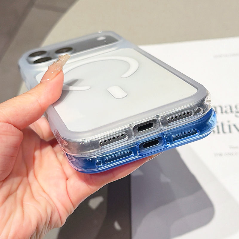 Роскошный прозрачный магнитный – обзор и цена Clear Shockproof Bumper Case