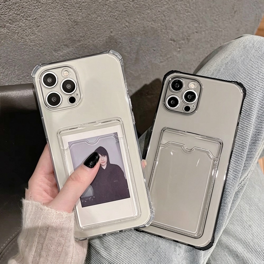 Прозрачный чехол для телефона  – обзор и цена Clear Shockproof Bumper Case