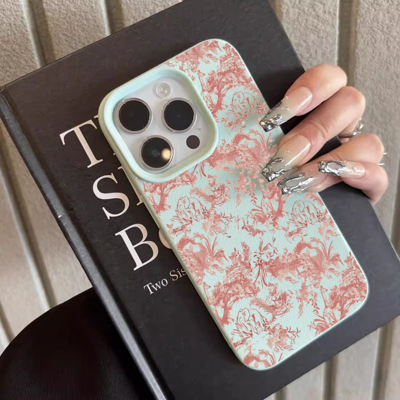 Эстетичный винтажный чехол для – обзор и цена Vintage Floral Pattern Soft Case