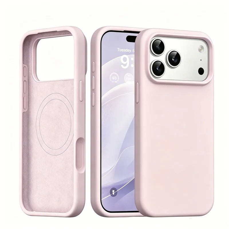 Новый чехол из жидкого силикон – обзор и цена Liquid Silicone Magnetic Phone Case