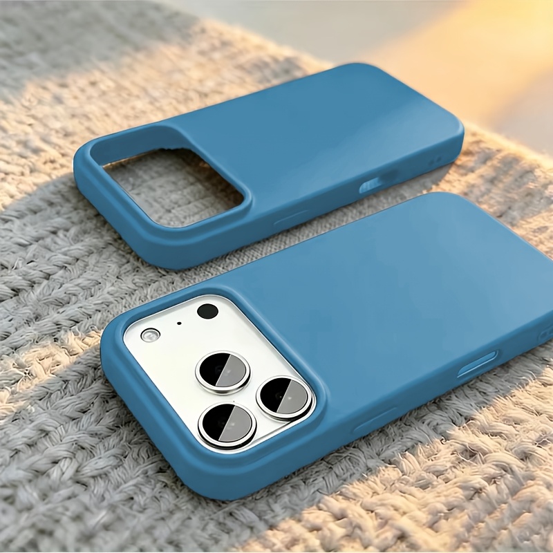 Стильный чехол для iPhone 18,  – обзор и цена Liquid Silicone Magnetic Phone Case