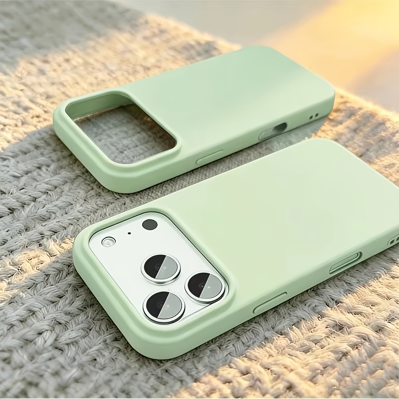 Стильный чехол для iPhone 18,  – обзор и цена Liquid Silicone Magnetic Phone Case