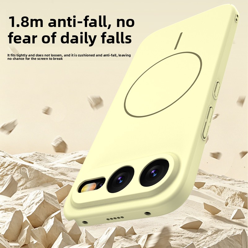 Матовый мягкий роскошный чехол – обзор и цена Liquid Silicone Magnetic Phone Case