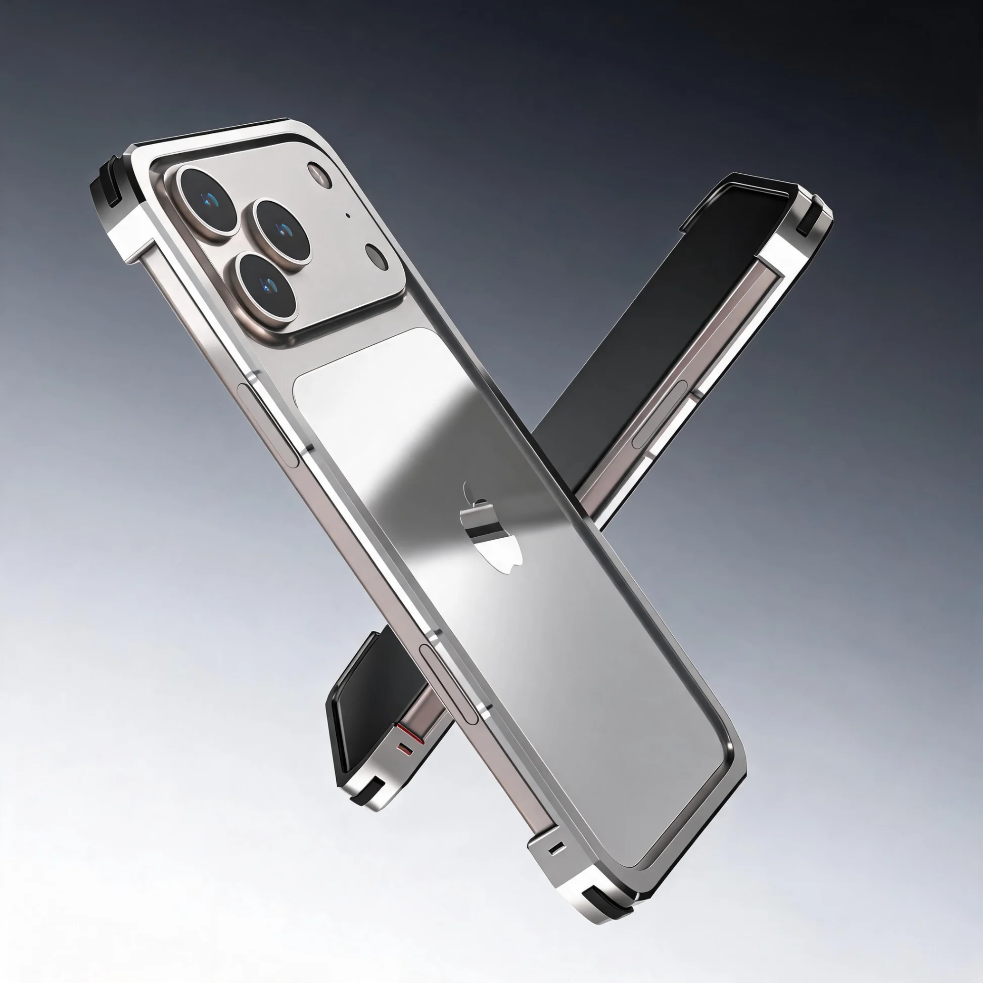 Премиальный чехол для iPhone 1 – обзор и цена Metal Bumper Aluminum Frame Case
