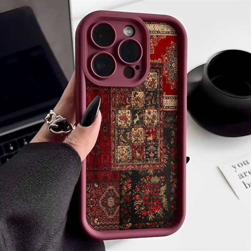 Винтажный чехол для телефона с – обзор и цена Vintage Floral Pattern Soft Case