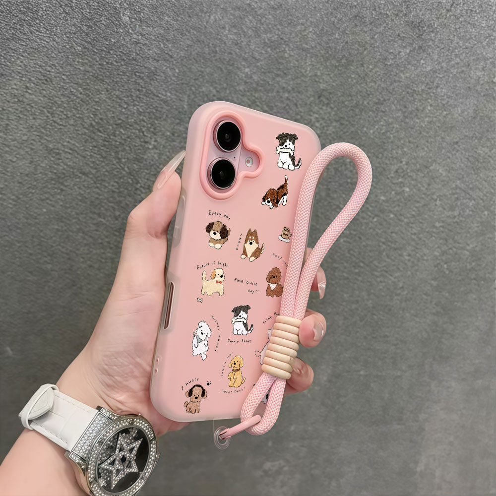 Милый мультяшный чехол для тел – обзор и цена Cute Cartoon Wrist Strap Silicone Case