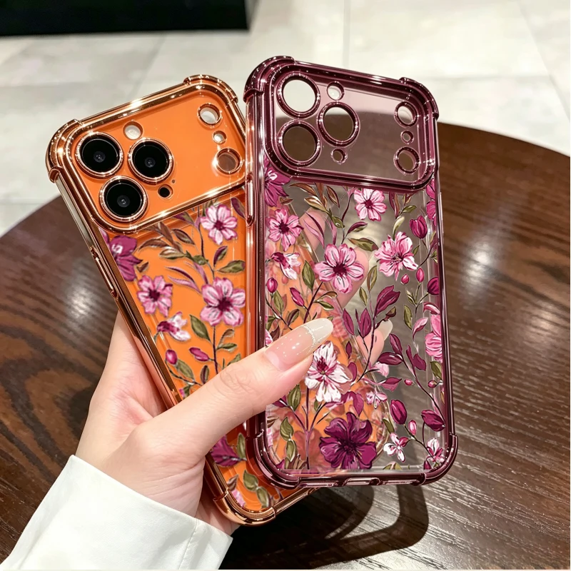 Винтажный чехол с красным цвет – обзор и цена Vintage Floral Pattern Soft Case