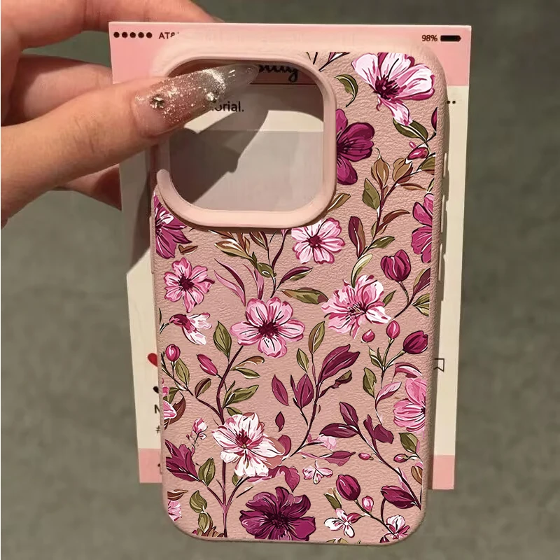 Винтажный чехол для телефона с – обзор и цена Vintage Floral Pattern Soft Case