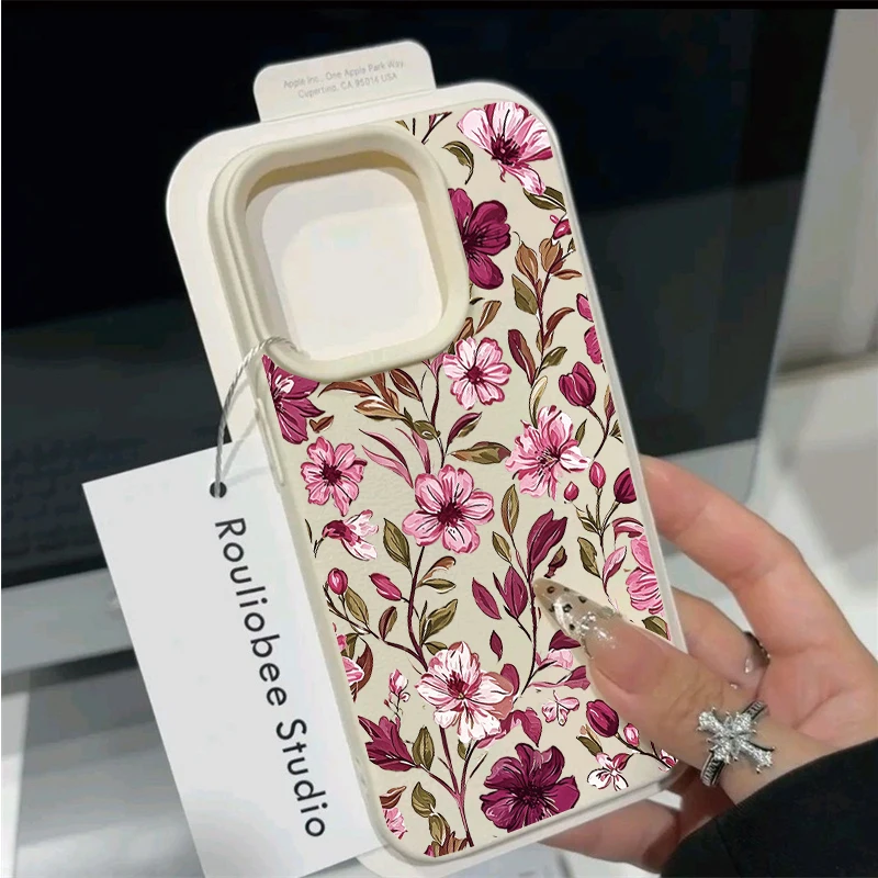 Винтажный чехол для телефона с – обзор и цена Vintage Floral Pattern Soft Case