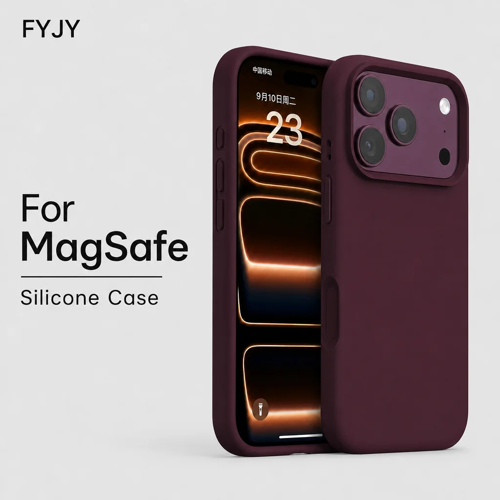 Жидкий силиконовый чехол с маг – обзор и цена Liquid Silicone Magnetic Phone Case