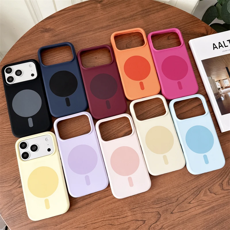Жидкий силиконовый магнитный ч – обзор и цена Liquid Silicone Magnetic Phone Case
