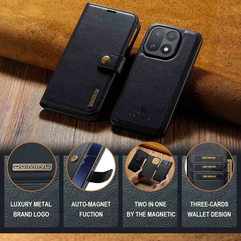 Магнитный кожаный чехол-флип 2 – обзор и цена Leather Wallet Card Holder Phone Cover