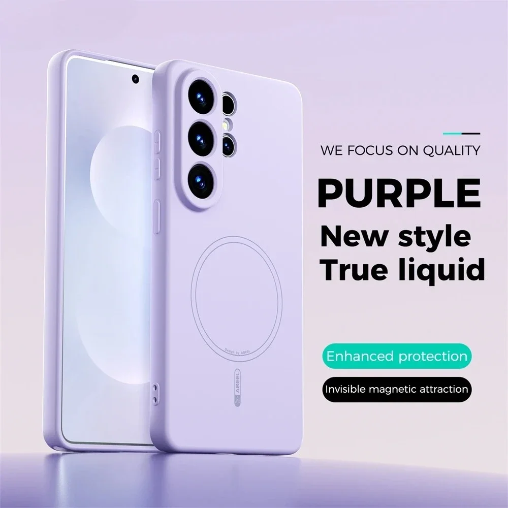 Высококачественный силиконовый – обзор и цена Liquid Silicone Magnetic Phone Case