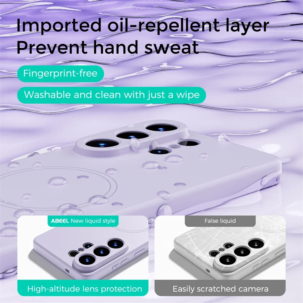 Высококачественный силиконовый – обзор и цена Liquid Silicone Magnetic Phone Case