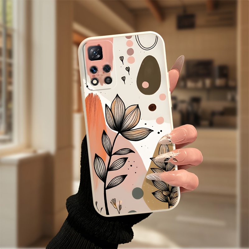 Мягкий резиновый чехол для тел – обзор и цена Vintage Floral Pattern Soft Case