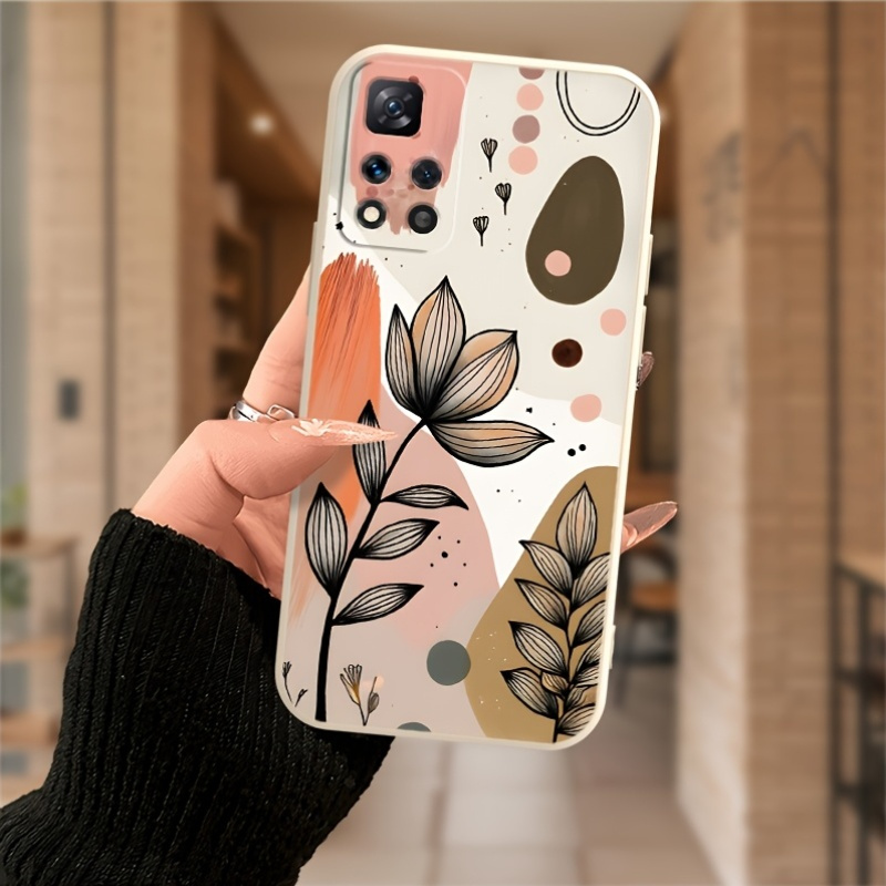Мягкий резиновый чехол для тел – обзор и цена Vintage Floral Pattern Soft Case