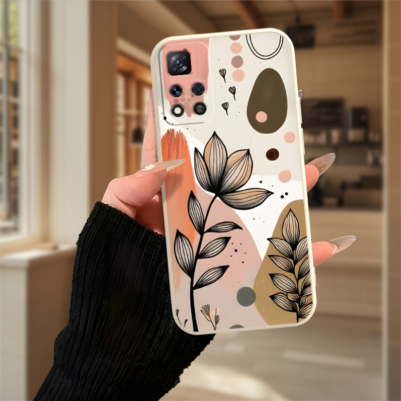 Мягкий резиновый чехол для тел – обзор и цена Vintage Floral Pattern Soft Case