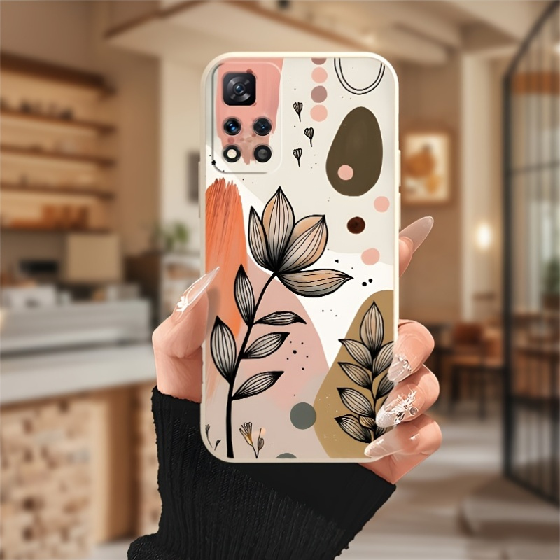 Мягкий резиновый чехол для тел – обзор и цена Vintage Floral Pattern Soft Case